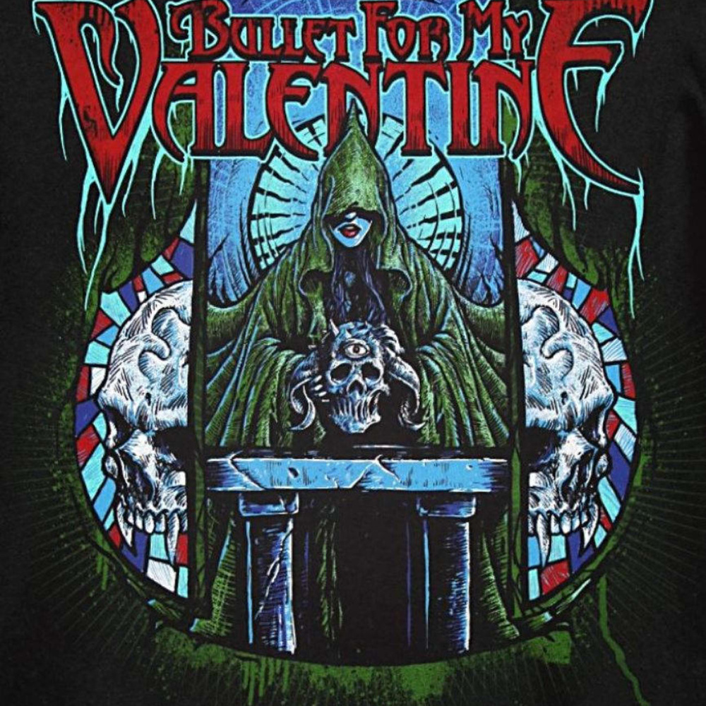 Bullet For My Valentine Logo T-Shirt S M L XL NWT - Picture 2 of 2